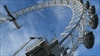 London Eye - som vi står i kø til at komme op i.